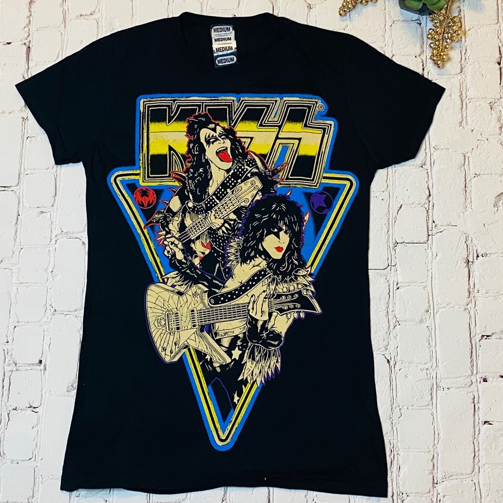 Kiss Rock band graphic tee